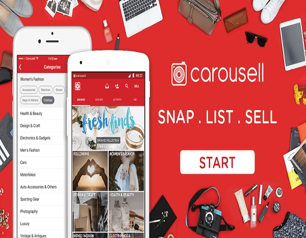 Ứng dụng Carousell